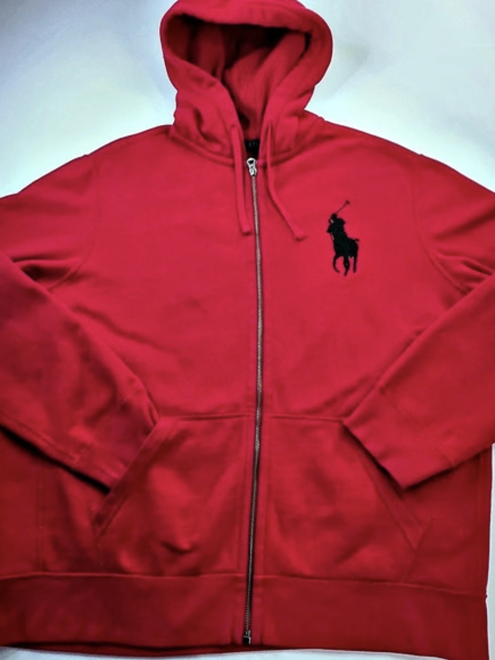 Polo Ralph Lauren Fleece Full-Zip Hoodie Red XXL